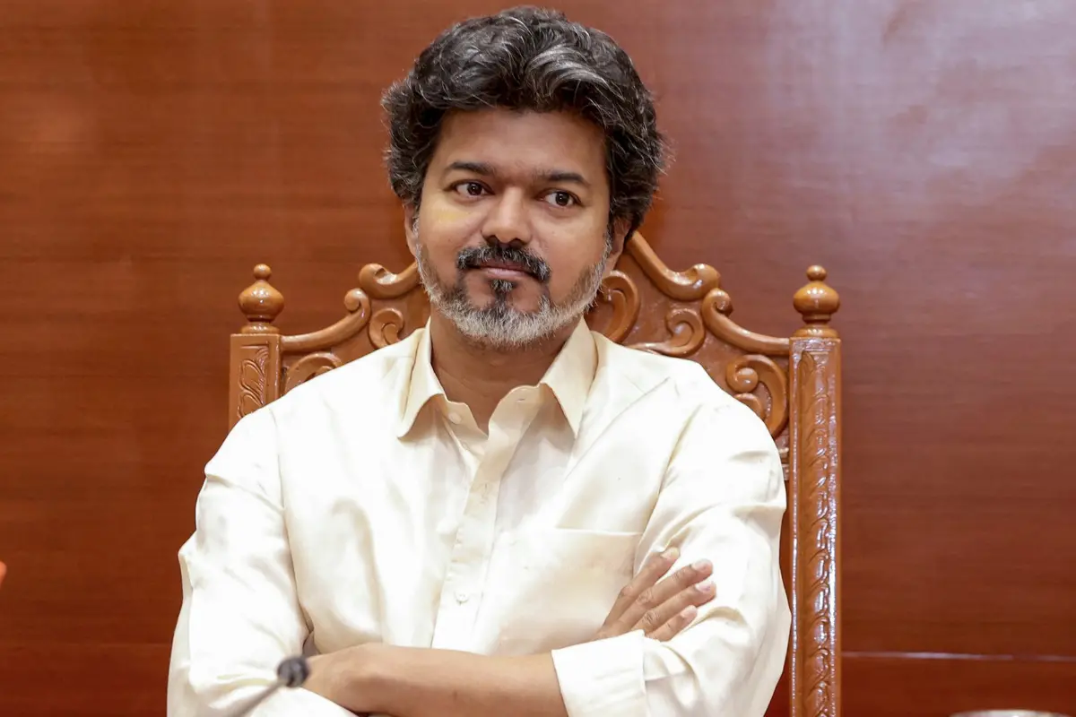 Chief Minister of Tamil Nadu C. Joseph Vijay | Photo: PTI