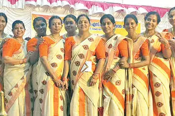 എൻ.എസ്.എസ്. യൂണിയൻ തിരുവാതിര മത്സരം നടത്തി