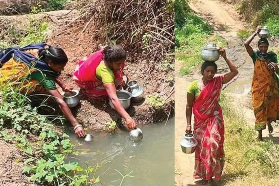 Water scarcity Marayoor