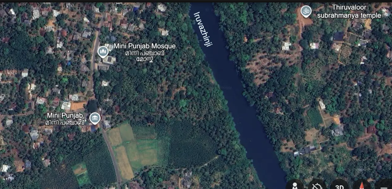 ഗൂഗിൾ മാപ്പിൽ മിനി പഞ്ചാബ്.