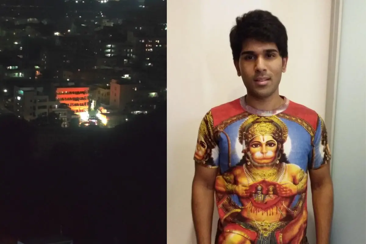 Allu Sirish calls out loud DJ music at Hyderabad temple