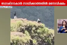 പരുന്തുംപാറയിൽ കൊക്കയിലേക്ക് ചാടുമെന്ന് പെൺകുട്ടിയുടെ ഭീഷണി; രക്ഷകരായി പോലീസും ഫയർഫോഴ്സും