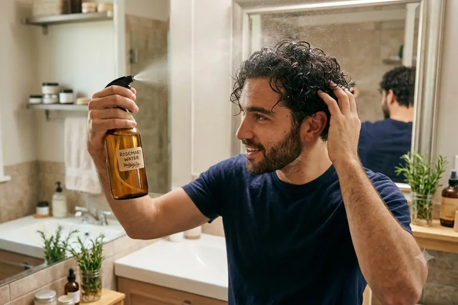 DIY rosemary water for hair growth: How to make this homemade hair spray