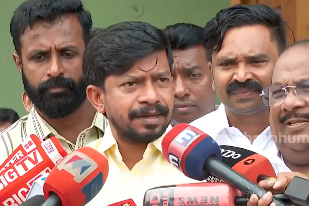 Kerala Sports Minister OJ Jeneesh | Screengrab