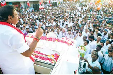 പൊതുഖജനാവ് കൊള്ളയടിക്കുന്നത് പീഡിപ്പിക്കുന്നതിന് തുല്യമെന്ന് എടപ്പാടി പളനിസാമി
