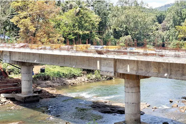 തിമിരിപ്പാലം നിർമാണം അവസാനഘട്ടത്തിലേക്ക്