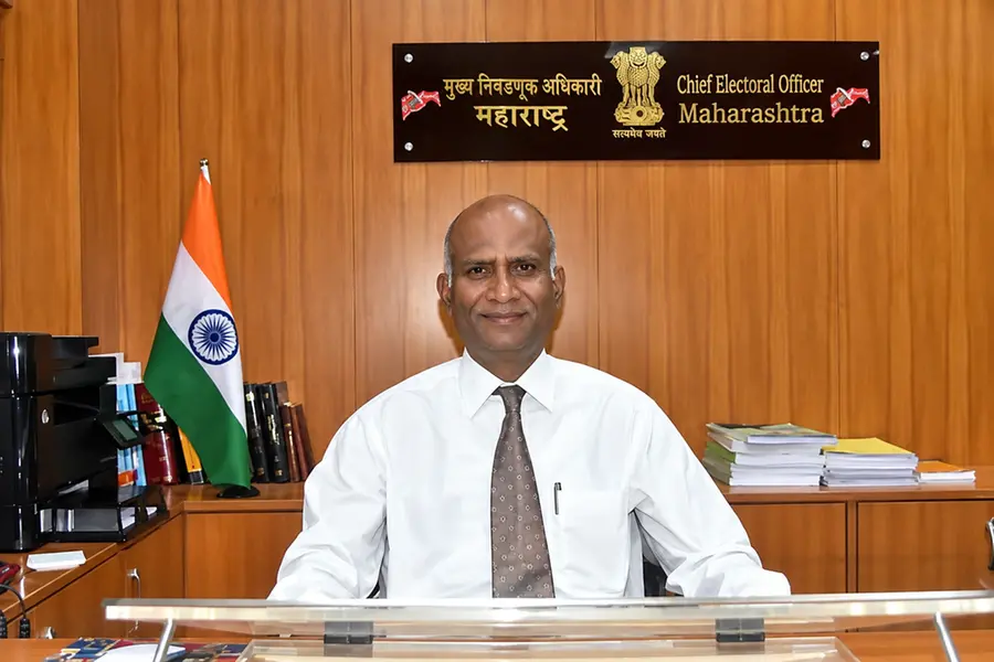 Maharashtra Chief Electoral Officer S Chockalingam.png