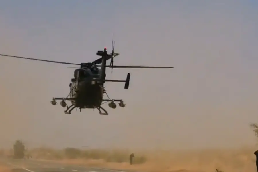Indian Army helicopter