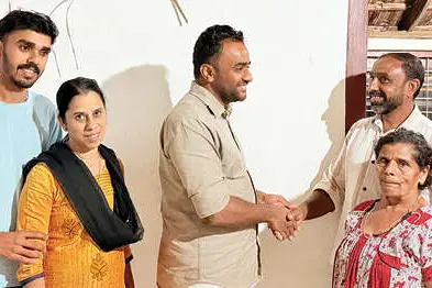 നേട്ടം ആഘോഷമാക്കി ജന്മനാട്