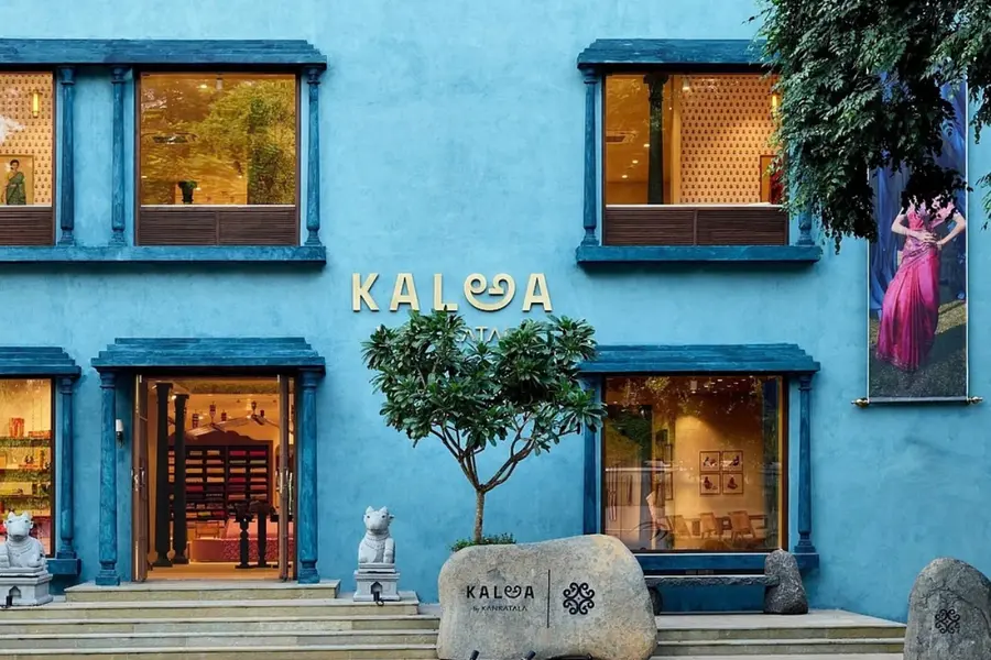 Kalaa, Vizag, the saree store that thinks it's a grandmother's house