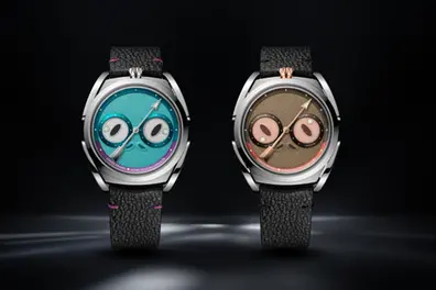 Louis Erard x Konstantin Chaykin watch changes its mood to turquoise and brown