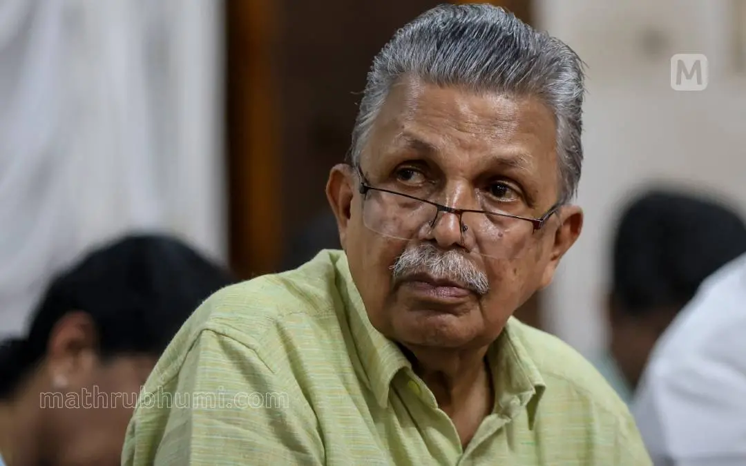 നീലലോഹിതദാസൻ നാടാർ | ഫോട്ടോ - സി.ആർ. ഗിരീഷ്കുമാർ / മാതൃഭൂമി