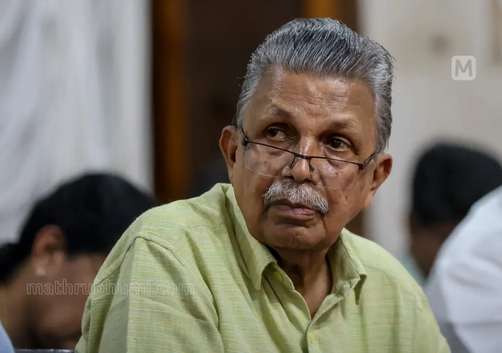 Neelalohithadasan Nadar | Photo: Mathrubhumi