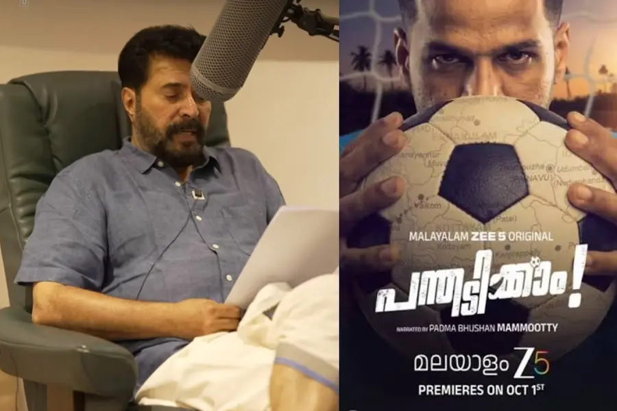 Mammootty turns narrator for ‘Panthadikkam’, a five-part documentary on Kerala football