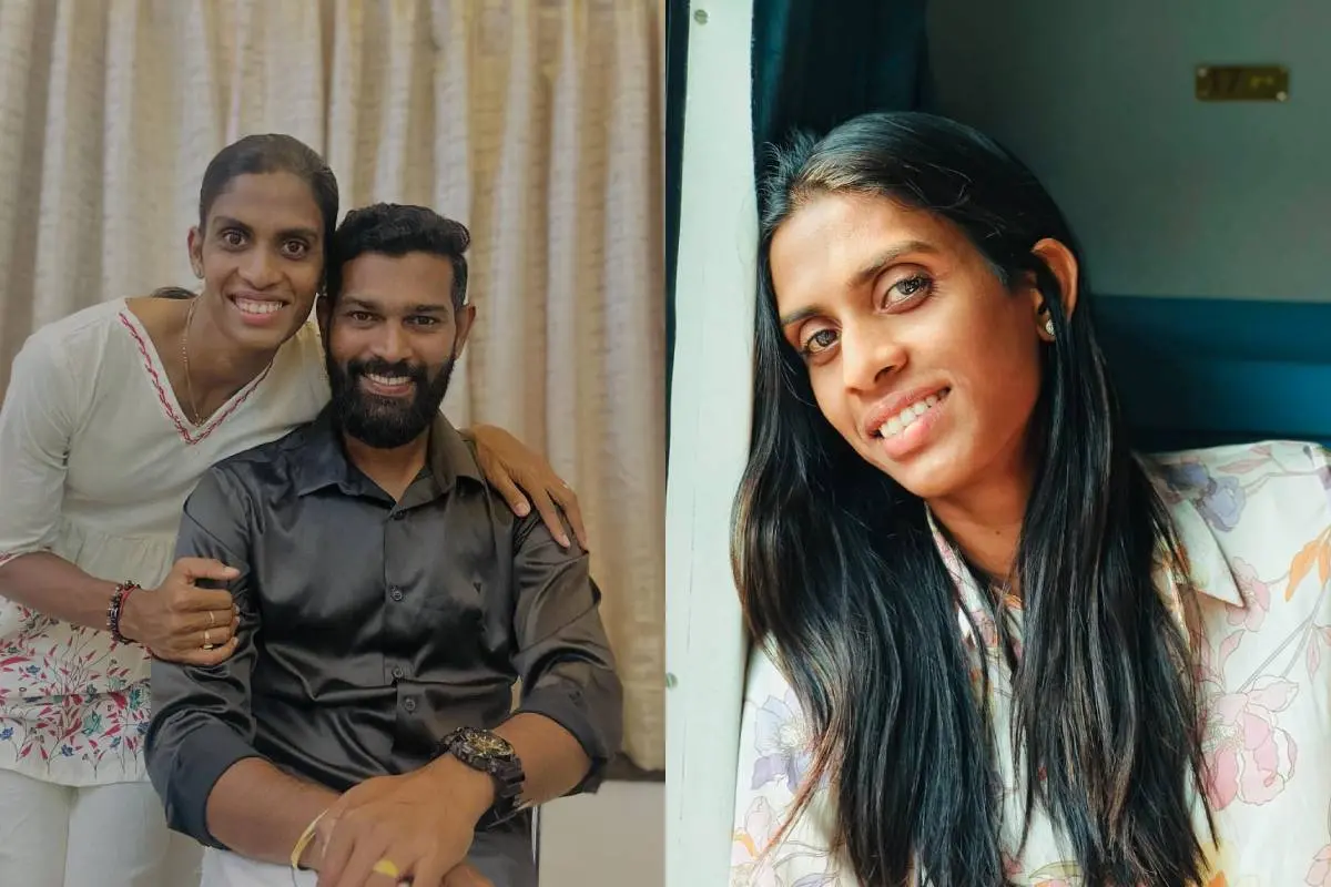 പൂവമ്മയും ഭര്ത്താവ് ജിതിന് പോളും/ പൂവമ്മ | Photo: instagram/ poovamma