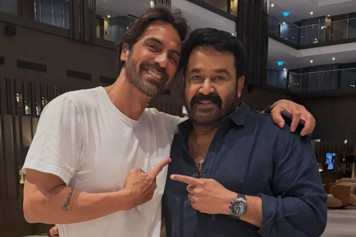 Arjun Rampal, Mohanlal | Photo: Instagram