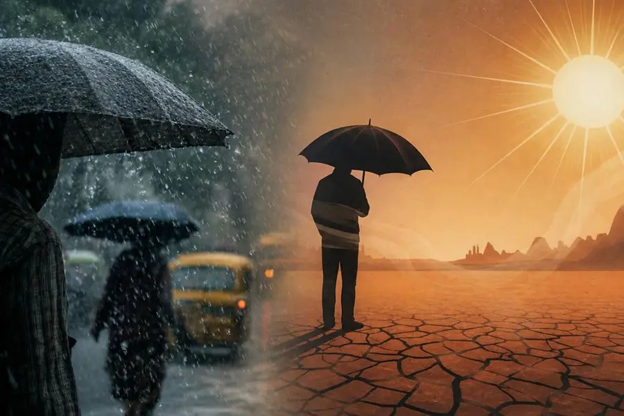 Representative Image on India's Driest Monsoon Since 2015: West Bengal, Kerala Hit Hard
