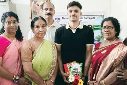 അഭയിന്റെ വിജയത്തിൽ അഭിമാനത്തോടെ അധ്യാപകർ