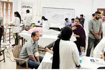 രക്തദാനത്തിൽ ഒരു കൂരാച്ചുണ്ട് മാതൃക