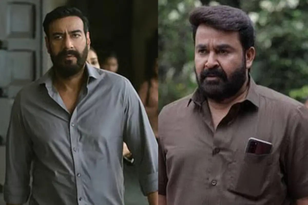 Ajay Devgn reveals he personally called Mohanlal and asked him to watch 'Drishyam: The Conclusion'. Photos | X