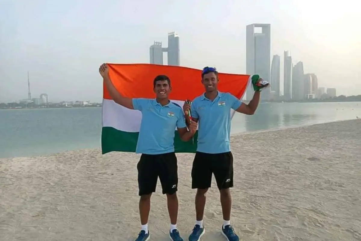 India's Manu Francis and Prince Noble | Photo: X