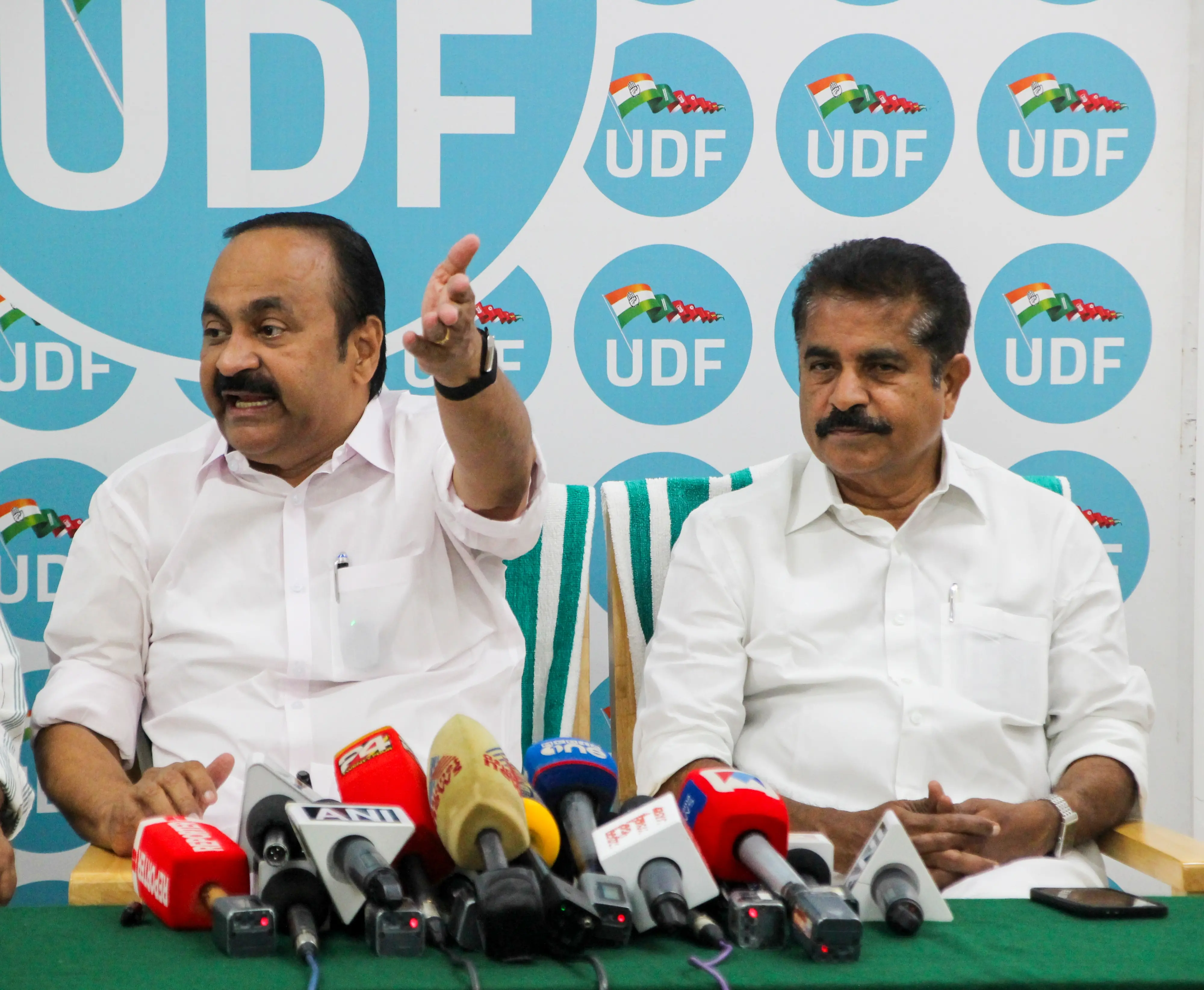 VD Satheesan, Adoor Prakash | Photo: PTI