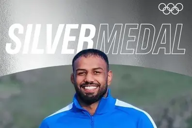 Nitesh Siwach wins silver for India in Greco-Roman wrestling at Asian Games