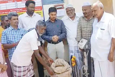 ആനമലയിൽ നെല്ലുസംഭരണകേന്ദ്രം തുറന്നു