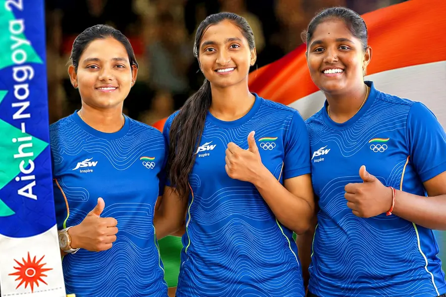 റിക്കർവ് ആർച്ചറിയിൽ ചരിത്ര സ്വർണം; മെഡൽ നേടിയത് അങ്കിത, കീർത്തി, കുങ്കും എന്നിവരടങ്ങിയ ടീം