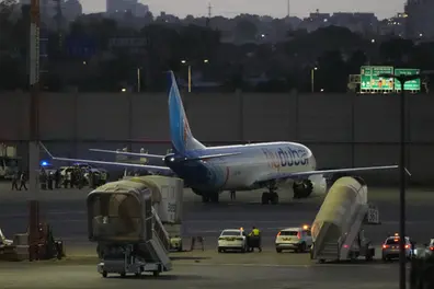 Plane nearly crashed and then the narrative took over