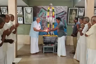 Gandhi Temple in Theni holds special prayers on 157th Gandhi Jayanti