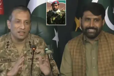 Who is the man Pakistan showed after India said LeT commander Hashim Musa was killed?