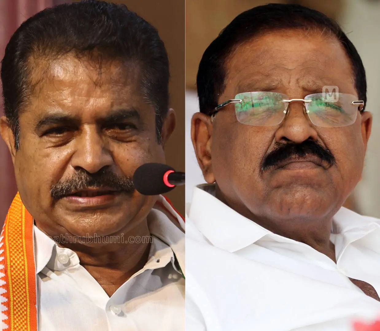 അടൂർ പ്രകാശ്, രാജ്മോഹൻ ഉണ്ണിത്താൻ | Photo: Mathrubhumi