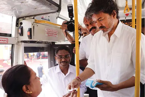 തമിഴ്നാട്ടിൽ 12,695 ബസിൽ സ്ത്രീകൾക്ക് സൗജന്യയാത്ര