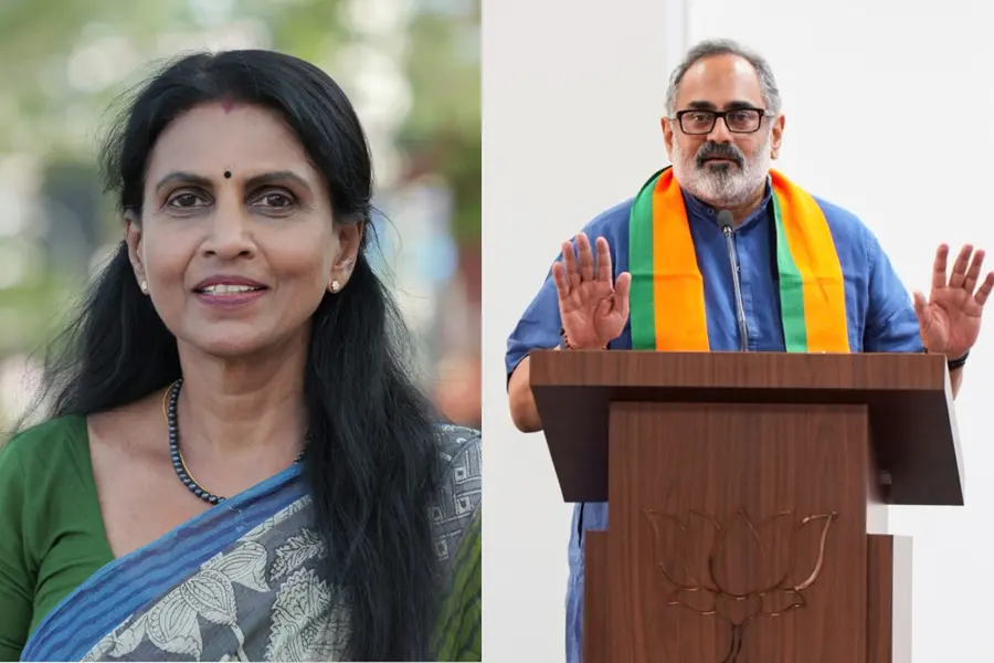 Sreelekha R-Rajeev Chandrasekhar