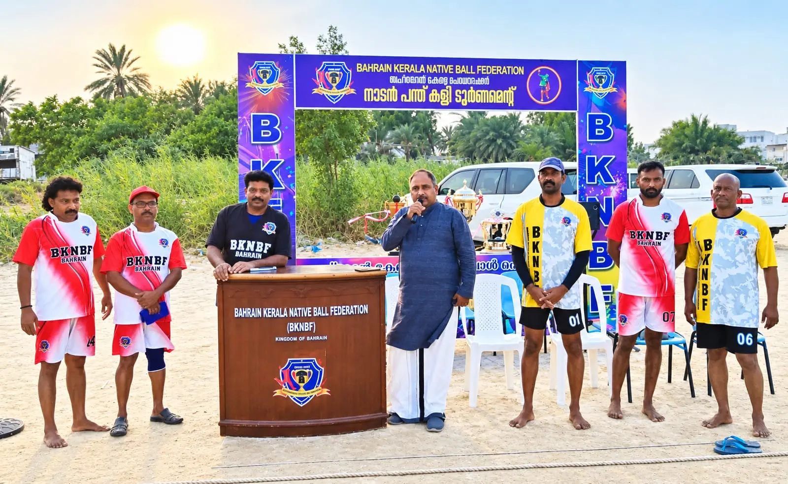 ഫെഡറേഷന് കപ്പ് നാടന് പന്ത് കളി മത്സരത്തില് നിന്ന്