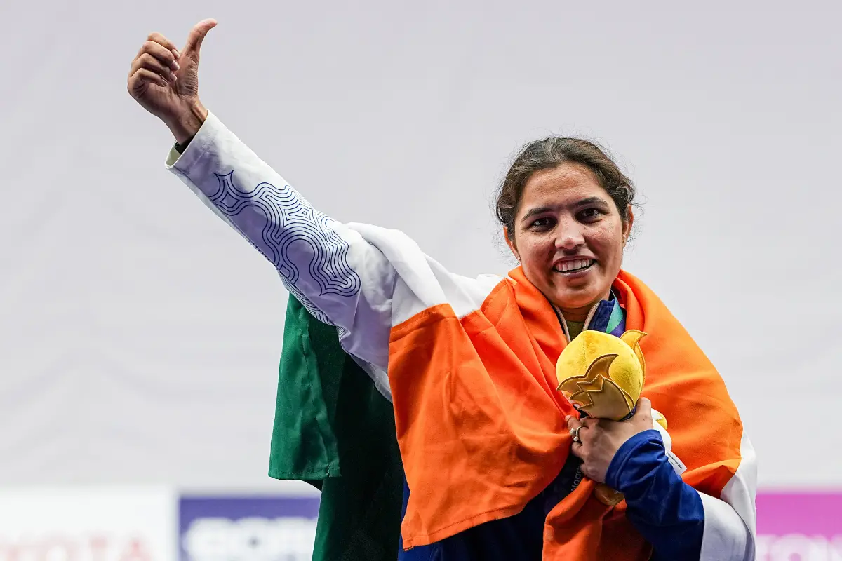 India's Neeru Dhanda | Photo: PTI