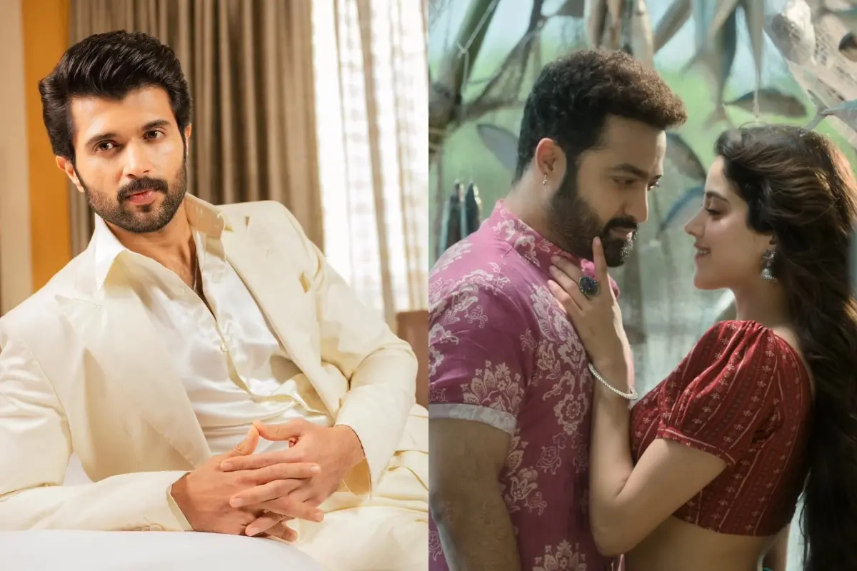 വിജയ് ദേവരകൊണ്ട, ചുട്ടമല്ലെ എന്ന ഗാനരംഗത്തുനിന്ന് | ഫോട്ടോ: Facebook, സ്ക്രീൻഗ്രാബ്