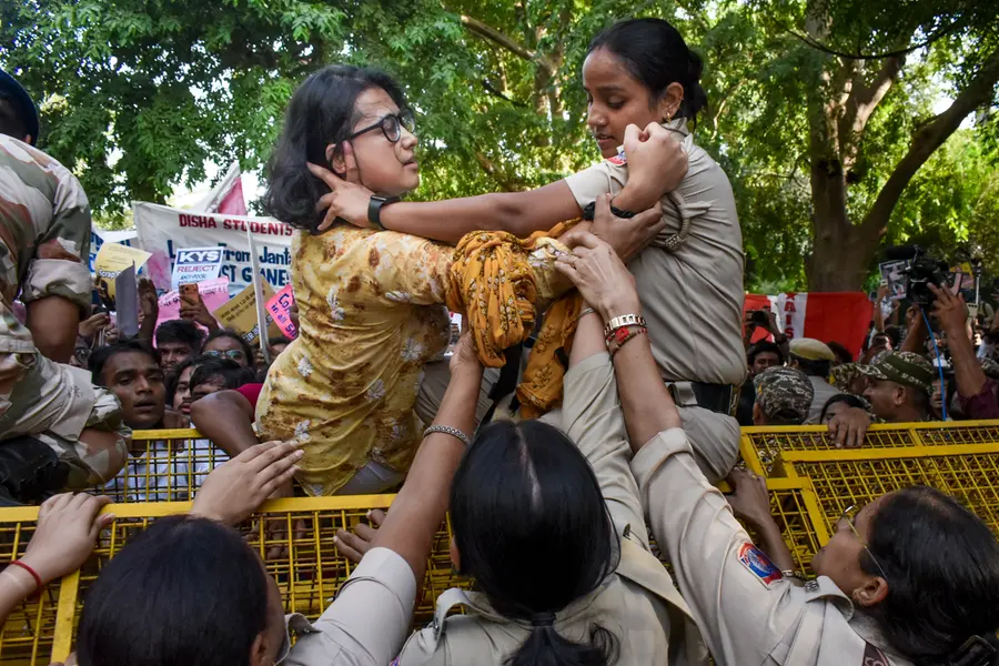 Neha Bora released after Delhi protest detention; AISA says her phone and bag were not returned