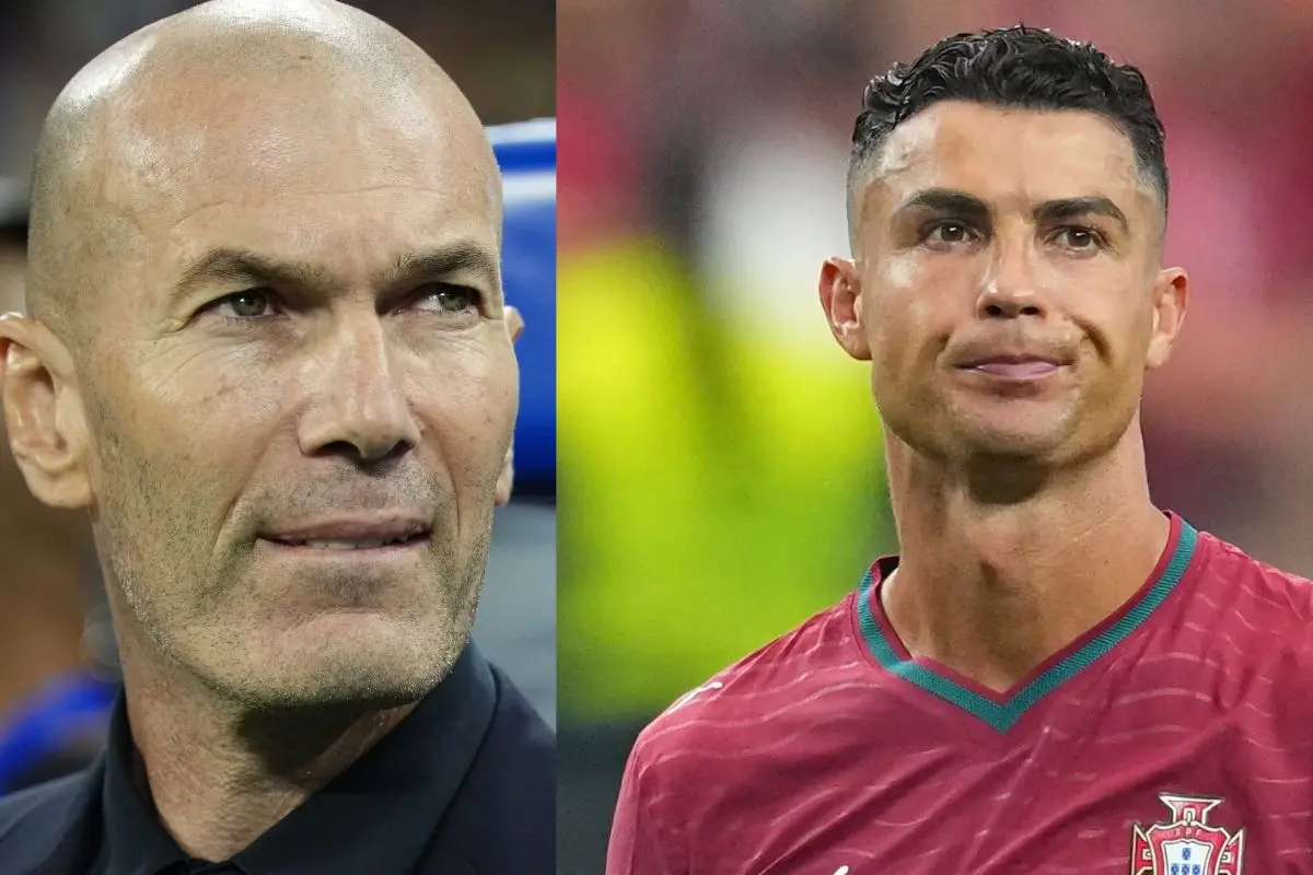 From (L) Zinedine Zidane, Cristiano Ronaldo | Photos: AP/PTI