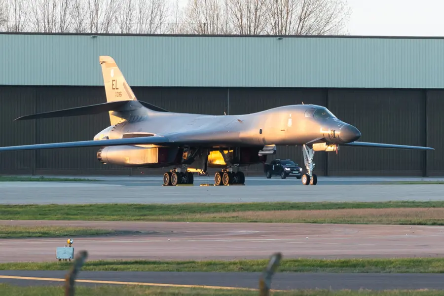 US Air Force Rockwell B-1B Lancer