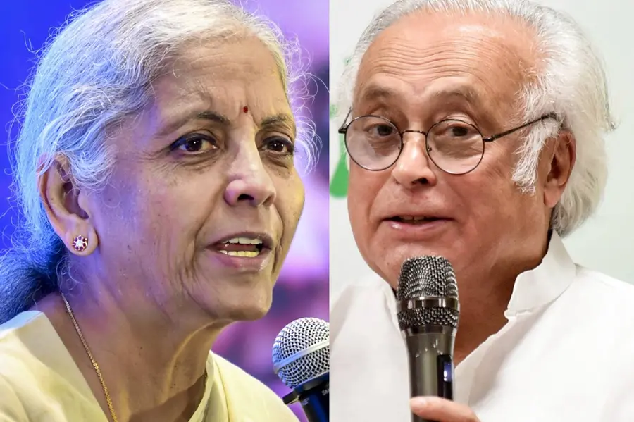 nirmala sitharaman and jairam ramesh
