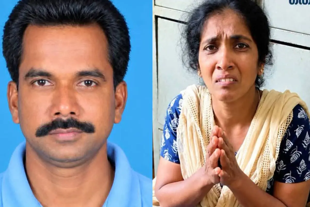 മരിച്ച രാജു, അറസ്റ്റിലായ ലേഖാമേരി