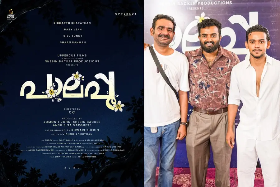 ‘Palappoo’ begins filming; Siddharth Bharathan, Baby Jean and Siju Sunny lead Shebin Backer-Jomon T John reunion