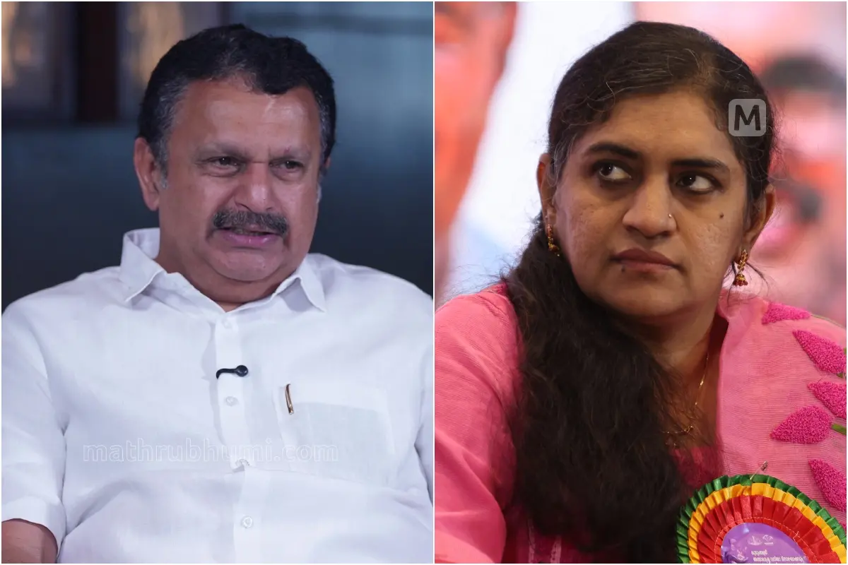 കെ. മുരളീധരന്, ശര്മിള മേരി ജോസഫ് | ഫോട്ടോ: മാതൃഭൂമി