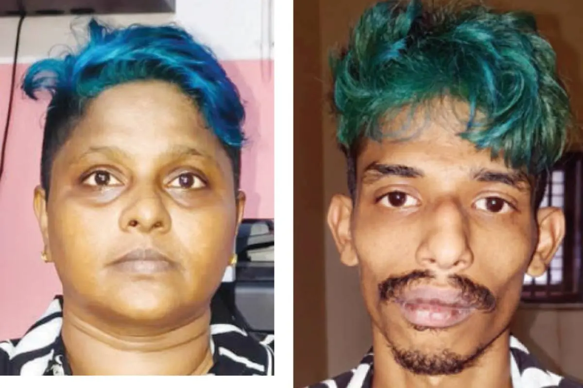 അറസ്റ്റിലായ കെ. സാബിറ, സാവിയോ മാത്യു