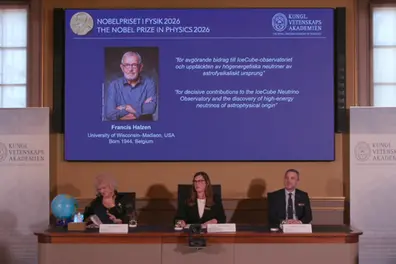 Physics Nobel 2026: Francis Halzen and the hunt for cosmic ‘ghost particles’