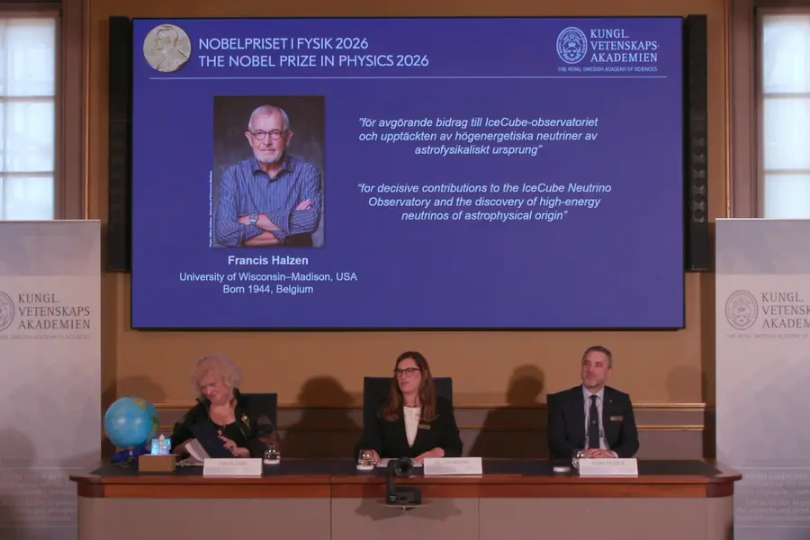 Francis Halzen wins the 2026 Nobel Prize in Physics