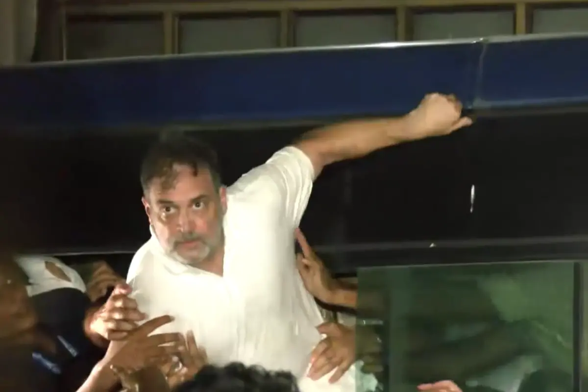 Rahul Gandhi detained