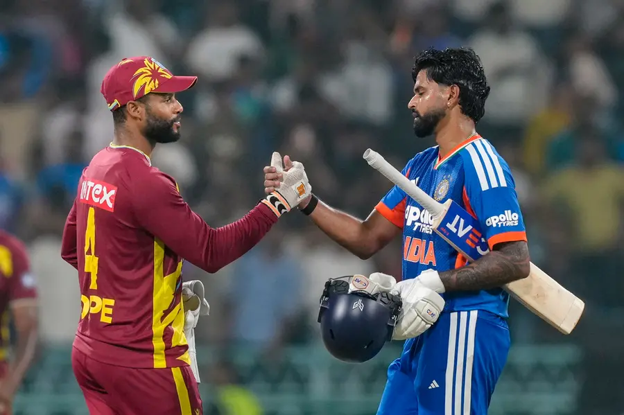 India vs West Indies 1st T20I highlights: Iyer’s 42-ball century, Dhir’s 3-wicket debut